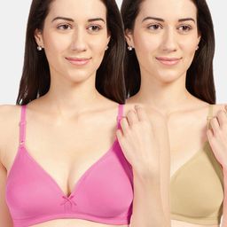 Sonari Assorted Set Of 2 Non Padded Everyday Bra-107