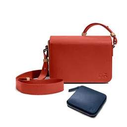 DailyObjects Structured Sling Bag & Zip Wallet-11