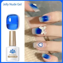 BORN PRETTY Jelly Nude Gel Nail Polish Nail Gel Soak Off Varnish - 10ml-JN43-41