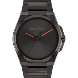 Calvin Klein Men Meta-Minimal Bracelet Style Analogue Watch 25200455-Black-50