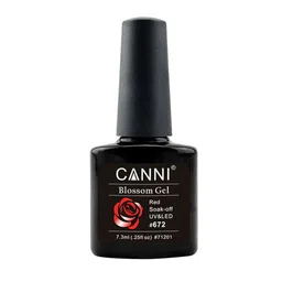 CANNI Blossom Gel Soak Off UV & LED Nail Polish - Red 672-41