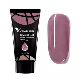 VENALISA UV & LED Acrylic Poly Crystal Nail Extension Gel Polish 30 g - Shade R20-54