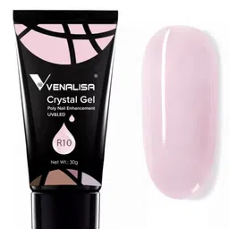 VENALISA UV & LED Acrylic Poly Crystal Nail Extension Gel Polish 30 g - Shade R10-21