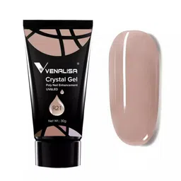 VENALISA UV & LED Acrylic Poly Crystal Nail Extension Gel Polish 30 g - Shade R21-52