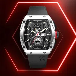 Alexandre Christie Men Stainless Steel Analogue Watch 6608MCRTBBA-image-62