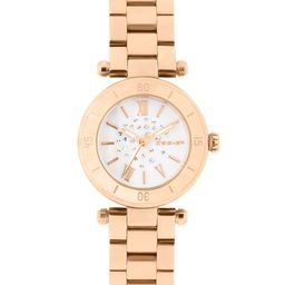 Dsigner Women Brass Dial & Bracelet Style Straps Analogue Watch 667RGM.6L-image-6