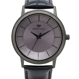 MONT NEO Men Dial & Leather Bracelet Style Straps Analogue Watch 8003T-L4416-picture-27