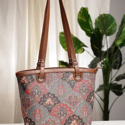 Anouk Ethnic Motifs Printed Structured Shoulder Bag-58