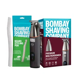 Bombay Shaving Company Men Premium Premium Multi Groomer With Beard Styling Pen-23