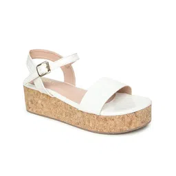 VALIOSAA Open Toe Flatform Heels-43