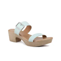 Inc 5 Open Toe Block Heels with Buckles-image-23