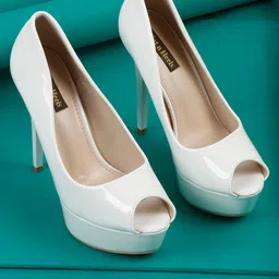 Flat n Heels Stiletto Peep Toes Heels-19