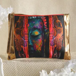 Priyaasi Pink Textured Structured Shoulder Bag with Cut Work-image-63