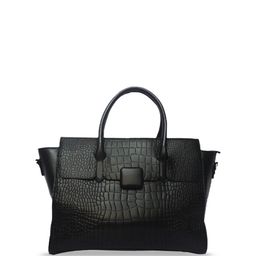 CHRONICLE Textured Swagger Shoulder Bag-0