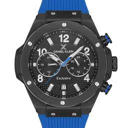 Daniel Klein Exclusive Men Skeleton Dial & Textured Straps Analogue Watch DK.1.13615-5-58