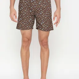 beevee Men Printed Elasticated Waist Pure Cotton Boxer-image-80