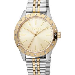 ESPRIT Women Embellished Brass Dial & Stainless Steel Straps Analogue Watch ES1L302M0095-image-18