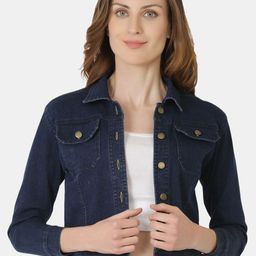 SAAKAA Crop Denim Jacket-image-8