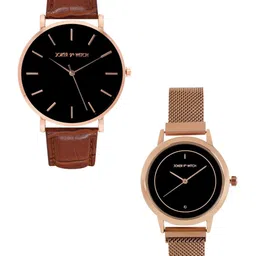 JOKER & WITCH Jujube & Honey Couple Watch Gift Set JWCW275-image-1