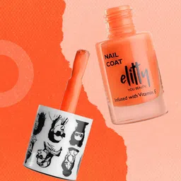 Elitty Mad Over Nails 12 Toxin Free Matte Nail Polish with Witch Hazel  6ml - Juicy Gossip-image-90