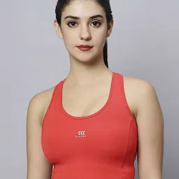 LAASA  SPORTS Full Coverage Removable Padding Dry Fit Workout Bra- 360 Degree Support-11