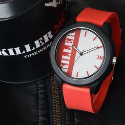 Killer Men Brass Dial & Straps Analogue Watch KLMO49C-49