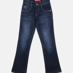 Monte Carlo Boys Cotton Bootcut Light Fade Stretchable Jeans-image-92