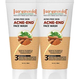Aryanveda Set of 2 Advance+ Pimple Reducer Acnend Face Wash with Neem Extract - 60 ml Each-12