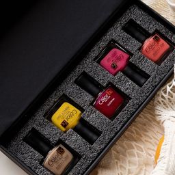 Color Fx 5Pcs Perfect Stay Cocktail Nail Enamel - 9ml Each-Light pink-Coral pink-Nude-Red-21
