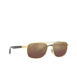 Ray-Ban Men Rectangle Sunglasses with Polarised Lens-33