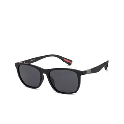 Vincent Chase by Lenskart Unisex Grey Lens & Black UV Protected Lens Wayfarer Sunglasses 138641-15