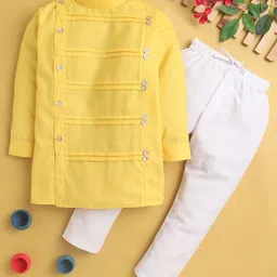 Jeetethnics Boys Self Design Regular Kurta With Pyjamas-43