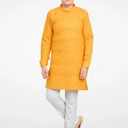 BAESD Boys Striped Regular Kurta With Pyjamas-69