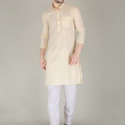 FUBAR Mandarin Collar Regular Kurta with Pyjamas-picture-16