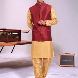 Moda Rapido Men Regular Kurta with Pyjamas-picture-23