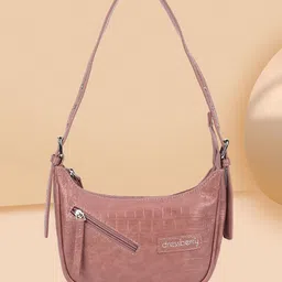 DressBerry Half Moon Hobo Bag with Quilted-48
