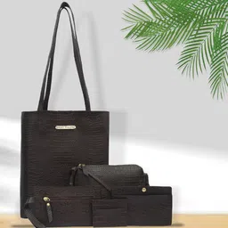 Bagsy Malone Set of 5 Structured Tote Bag-14