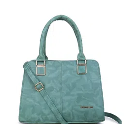 WOMEN MARKS Abstract Printed Structured Handheld Bag-53