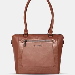 Caprese Leather Textured Structured Shoulder Bag-42