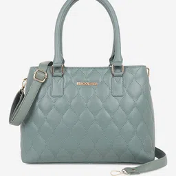 Black Spade Structured Handheld Bag With Quilted image 1