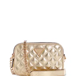 GUESS Textured PU Structured Sling Bag with Quilted-image-26