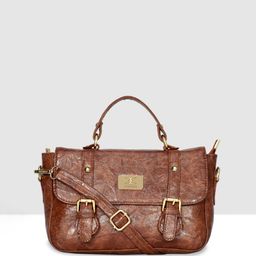 ESBEDA PU Structured Satchel with Quilted-image-55