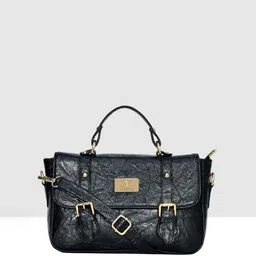 ESBEDA PU Structured Satchel with Quilted-24