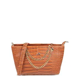 Metro Animal Textured Structured Satchel-8