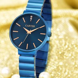 Sandy D Carter Women Dial & Bracelet Style Straps Analogue Watch SDC24-41-BL-image-97