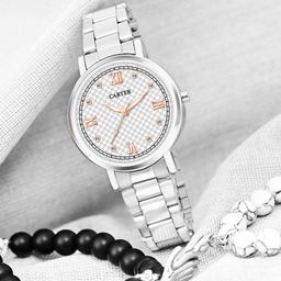 Sandy D Carter Women Dial & Bracelet Style Straps Analogue Watch Sandy D Carter-151-SL-image-58