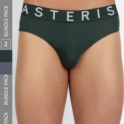 Asterisk Men Pack of 2 Briefs MBR-FGN&SBL-XS-04-picture-10