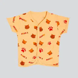 Mojua Kids Conversational Printed Bio Finish Cotton T-shirt-image-30