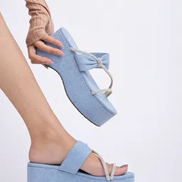 Shoetopia Girls Block Sandals with Tassels-17