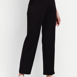 Next One Women Tailored Straight Fit High-Rise Easy Wash Trousers-picture-9